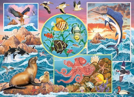Cobble Hill Családi puzzle Ocean Magic 350 darab