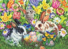 Cobble Hill Családi kirakó húsvéti nyuszik 350 darab