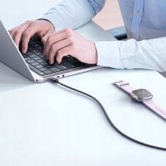 Mcdodo USB-C kábel, Erőteljes, Szupergyors, Mcdodo, 100W, 1.2M, lila CA-3652