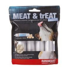 Meat Love Jutalom kutyáknak Meat and TREAT 100% lazacszalámi formában 4x40g