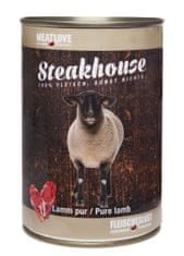 Meat Love Konzerv STEAKHOUSE - 100% bárányhús 800g