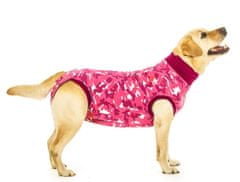 Suitical Posztoperatív védőruha nőstény kutyák számára rózsaszín