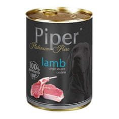 PIPER PLATINUM Konzerv tiszta bárányhússal 400g