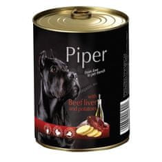Piper kutyának való konzerv marhamájjal és burgonyával 800g