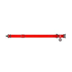 WAUDOG Vízálló piros nyakörv 35-58cm, szélesség: 25mm Piros