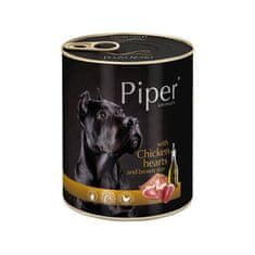 Piper Doboz kutyáknak csirkeszív barna rizzsel 800g