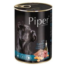 Piper kutyakonzerv báránnyal, sárgarépával és barna rizzsel 400g