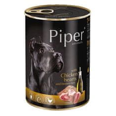 Piper Doboz kutyáknak csirkeszív barna rizzsel 400g