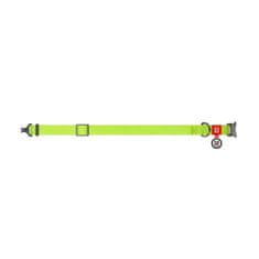 WAUDOG Vízálló nyakörv zöld 31-49cm, szélesség: 25mm zöld