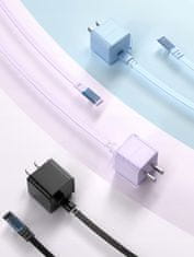Mcdodo USB-C kábel, szögletes, erős, szupergyors, Mcdodo, 100W, 1.8M, kék CA-3425