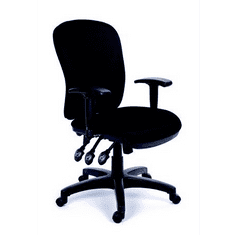 MAYAH "Comfort" irodai szék (BBSZVV13 / 11191-02A BLACK) (11191-02A BLACK)