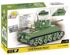 Cobi 2715 II. világháborús Sherman M4A1, 1:48, 312 k