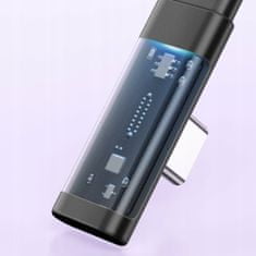 Mcdodo USB-C kábel, szögletes, erős, szupergyors, Mcdodo, 100W, 1.2M, fekete CA-3420