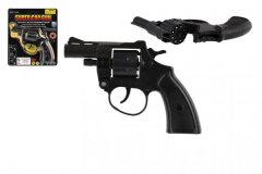Teddies Revolver/pisztoly kapszulákhoz 8 lövés műanyag 13cm kártyán