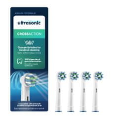 Ultrasonic CrossAction pótfej Oral-B-hez, 4 db