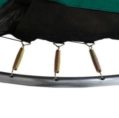 Aga SPORT EXCLUSIVE Trambulin 305 cm Sötét zöld + védőháló