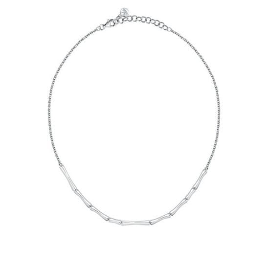 Morellato Elegáns nyaklánc újrahasznosított ezüstből 4G Logo Boule SAWA08