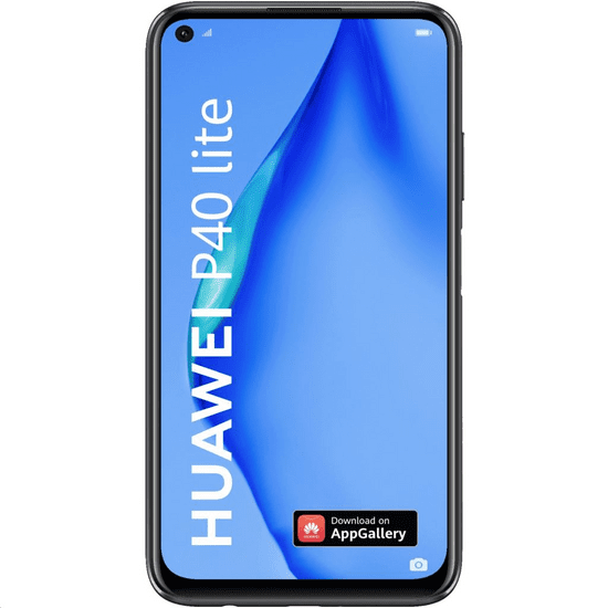 Huawei P40 Lite 6/128GB Dual-Sim mobiltelefon éjfekete (51095CJV)