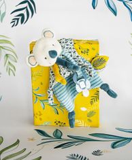 Doudou Ajándék készlet - Játék cumi tartóval koala Yoca 20 cm
