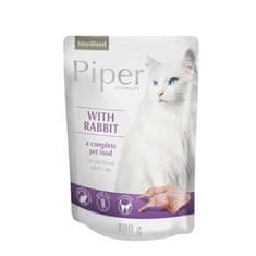 Piper Tasak sterilizált macskáknak nyúllal 100g