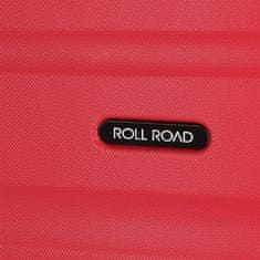 Jada Toys ABS utazótáska készlet ROLL ROAD FLEX Piros / Piros, 55-65-75cm, 5849464