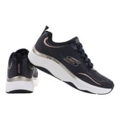 Skechers Cipők fekete 39.5 EU Dlux Fitnesspure