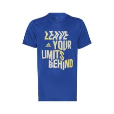 Adidas Póló kiképzés kék XL Hiit Slog JR