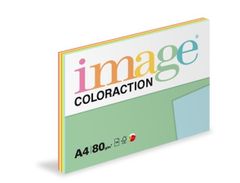 Image Coloraction irodai papír A4/80g, Mix fényvisszaverő 5x20, mix - 100