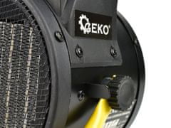 GEKO Ipari kerámia elektromos fűtőtest termosztáttal 2KW