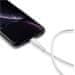 Canyon Lightning töltőkábel MFI-4, USB-C tápellátás 18W, Apple tanúsítvánnyal, hossza 1,2m, fehér