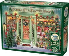 Cobble Hill Puzzle karácsonyi virágbolt 1000 db