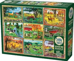 Cobble Hill Puzzle Kilátások a farmról 1000 db