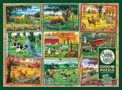 Cobble Hill Puzzle Kilátások a farmról 1000 db