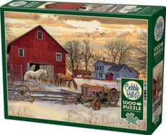 Cobble Hill Puzzle Tél a farmon 1000 db