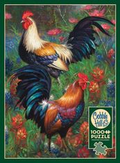 Cobble Hill Puzzle Roosters 1000 db