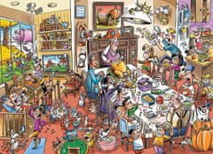 Cobble Hill DoodleTown Puzzle: Boldog hálaadást 1000 darab