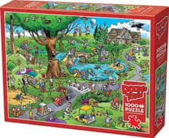Cobble Hill DoodleTown puzzle: Tipikus golf 1000 darab