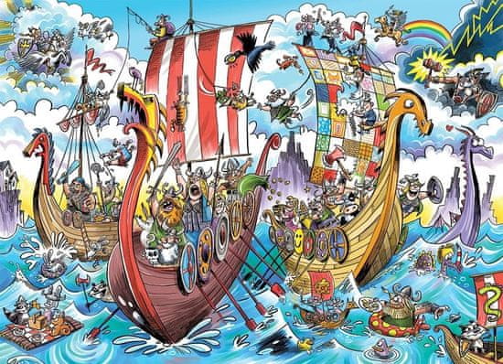 Cobble Hill DoodleTown rejtvény: Viking expedíció 1000 darab