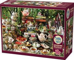Cobble Hill Puzzle Mad Hatter's Tea Party 2000 darab