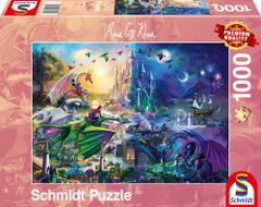 Schmidt Puzzle Night sárkány verseny 1000 db