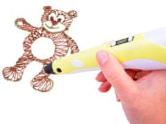RAMIZ 3D toll varázstoll utántöltővel - Sárga