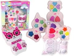 Lean-toys Make-up Beauty Set Kit Kitty Cat Glitters Kitty Cat Glitters