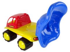 Lean-toys Billenő teherautó mini "lóhere" készlettel 8 db