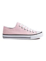 Amiatex Női tornacipő 100964 + Nőin zokni Gatta Calzino Strech, rózsaszín árnyalat, 38