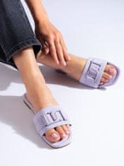 Amiatex Női papucs 100966 + Nőin zokni Gatta Calzino Strech, lila árnyalat, 39