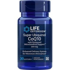 Life Extension Étrendkiegészítők Super Ubiquinol COQ10 With Enhanced Mitochondrial Support