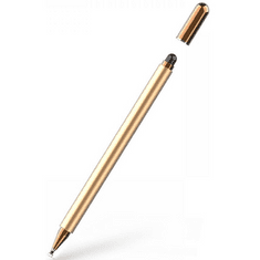TokShop Univerzális toll, (bármilyen kapacitív kijelzőhöz), Charm Stylus Pen, arany (128795)