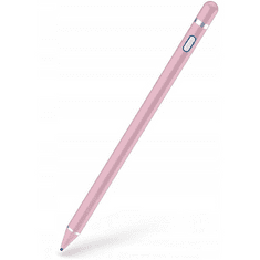 TokShop Univerzális toll, műanyag, (bármilyen kapacitív kijelzőhöz), Active Stylus Pen, rózsaszín (112477)