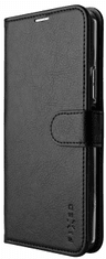 FIXED Opus könyv típusú védőtok Xiaomi Poco F5 5G számára, FIXOP3-1130-BK, fekete