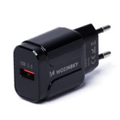 WOZINSKY Wozinsky USB 3.0 Hálózati töltő - Fekete